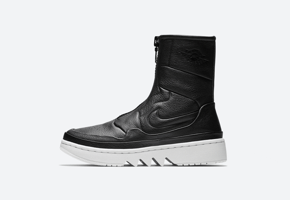 Nike Air Jordan 1 Jester XX — dámské vysoké boty bez tkaniček — zimní — černé, béžové/pískové
