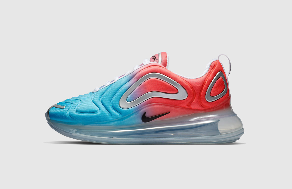 Nike Air Max 720 — boty — modré, červené — blue, red — Pink Sea — sneakers — tenisky — Airmaxy