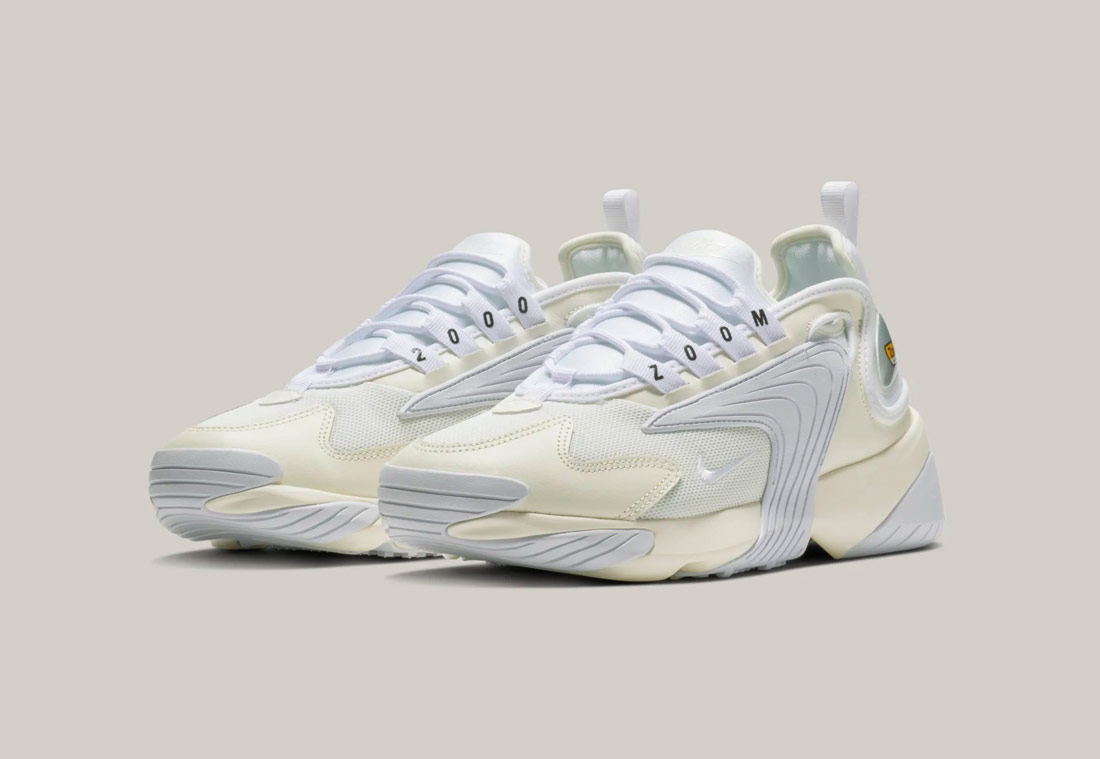 Nike Zoom 2K — dámské boty — smetanově bílé — sneakers