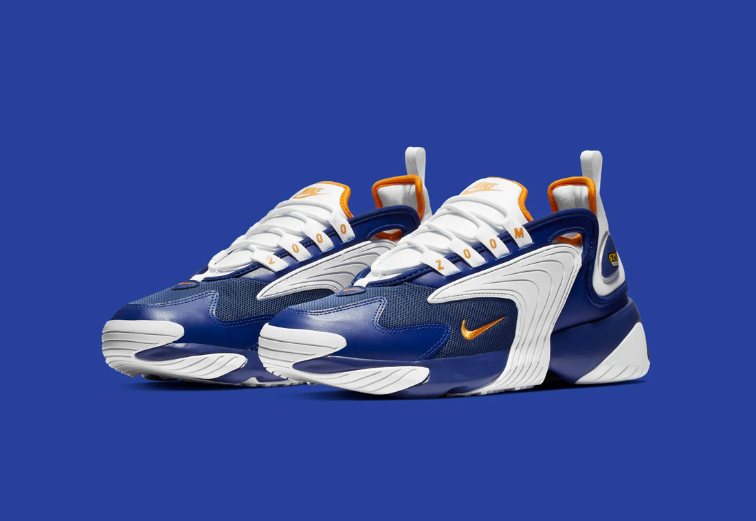 Nike Zoom 2K — pánské boty — bílo-modré — sneakers