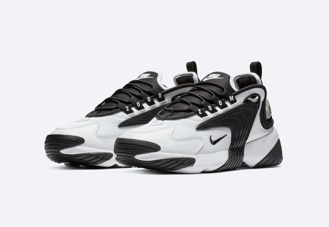 Nike Zoom 2K — pánské boty — černo-bílé — sneakers