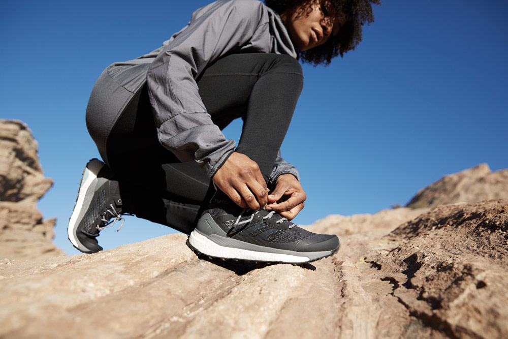 adidas TERREX Free Hiker — outdoorové boty — turistické — kotníkové — pohorky — dámské — pánské