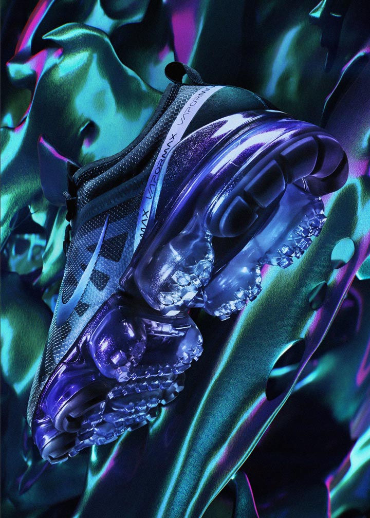 Nike VaporMax 2019 — duhové boty (iridescent) — dámské, pánské — tenisky — sneakers — Throwback Future Pack