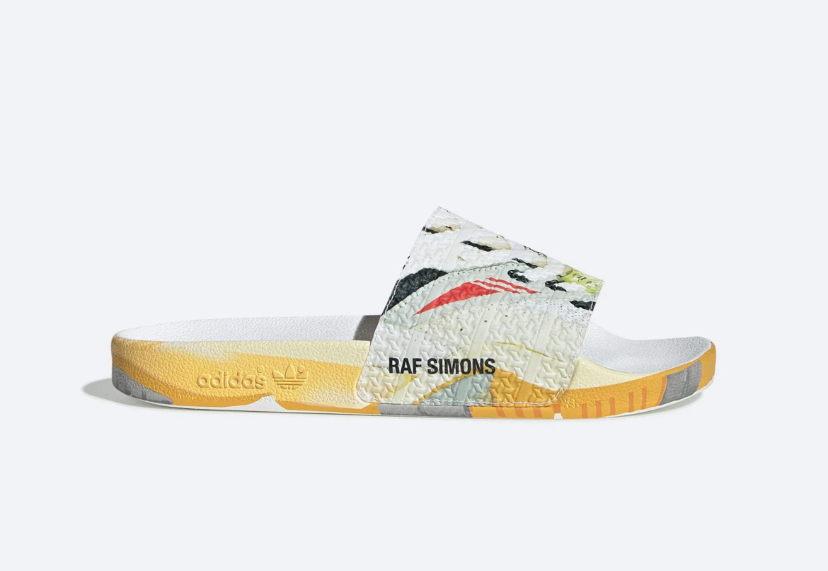 adidas Originals Raf Simons Torsion — pantofle — pánské — barevné s potiskem