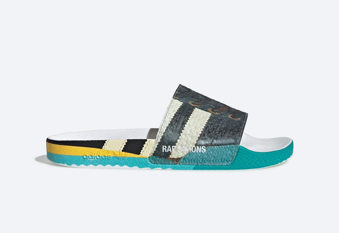 adidas Originals Raf Simons Samba — pantofle — pánské — barevné s potiskem