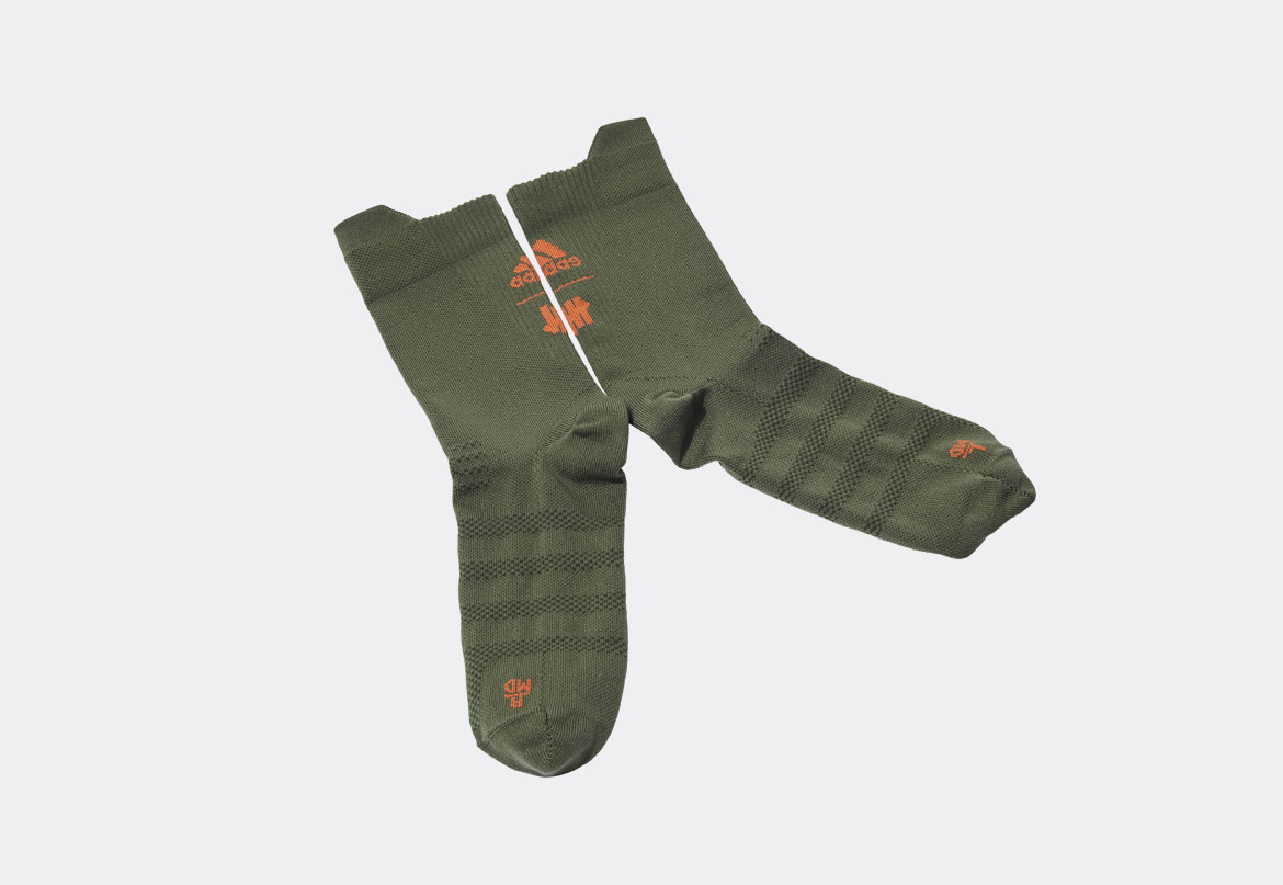 adidas x Undefeated — Socks — ponožky — zelené (army green)
