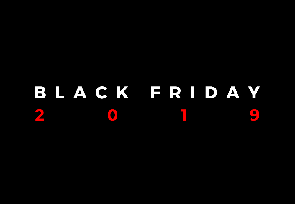 Black Friday — černý pátek — 2019 — předvánoční slevy — Cyber Monday