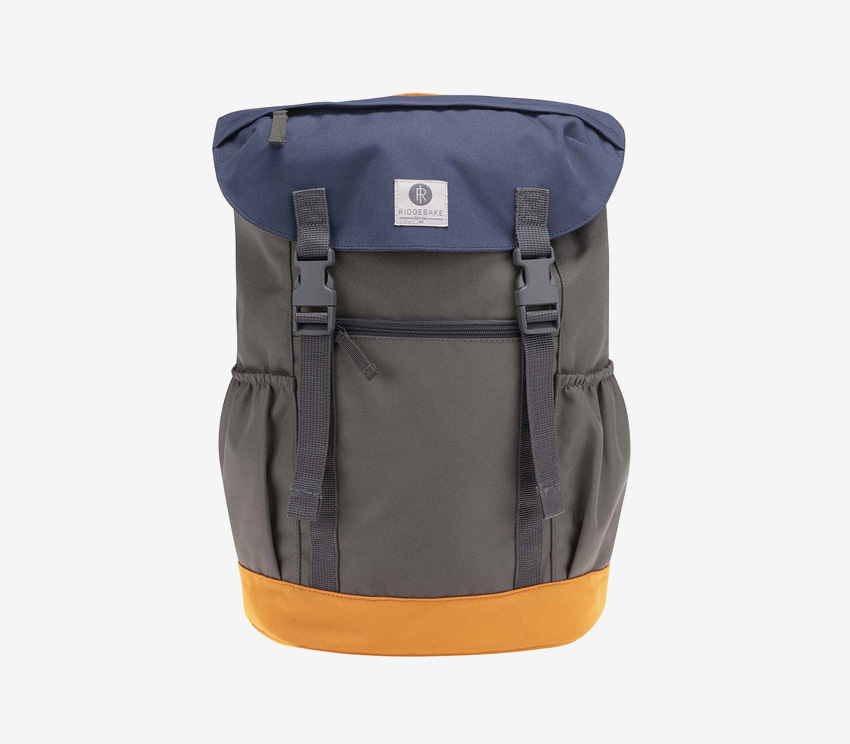 Ridgebake — plátěný batoh — Otone — modro-šedo-zelený